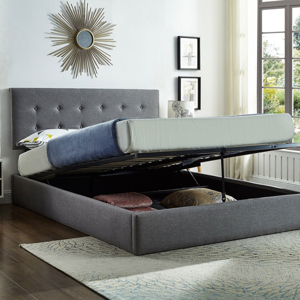 matelas-a-rabais-lit-sonata-rangement-double-54-queen-60-livraison-gratuite-tissu-gris-ouvert